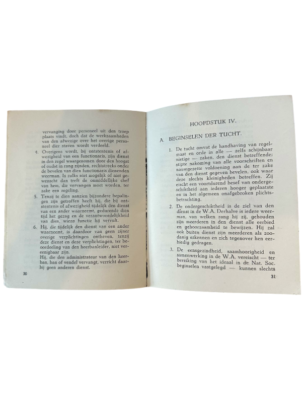 Voorschrift WA Inwendigen Dienst En Eerbewijzen - Image 3
