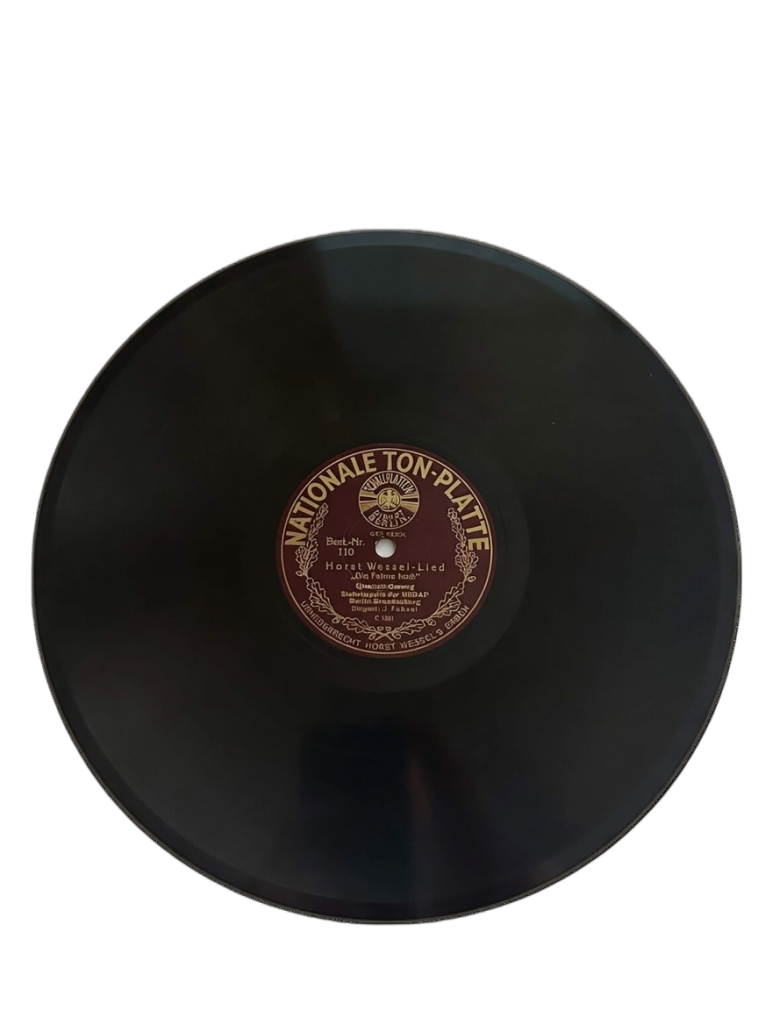78 RPM Record - 2 Horst-Wessel-Lied recordings!