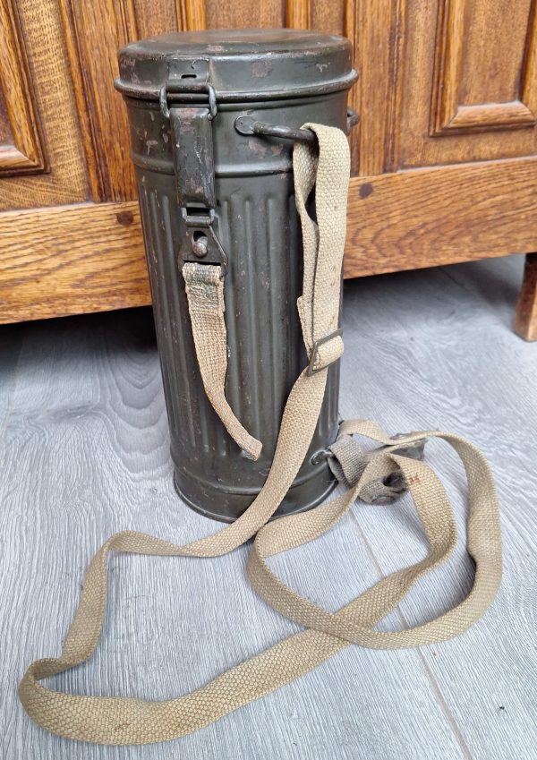 German M30 Gasmask and Canister - Image 1