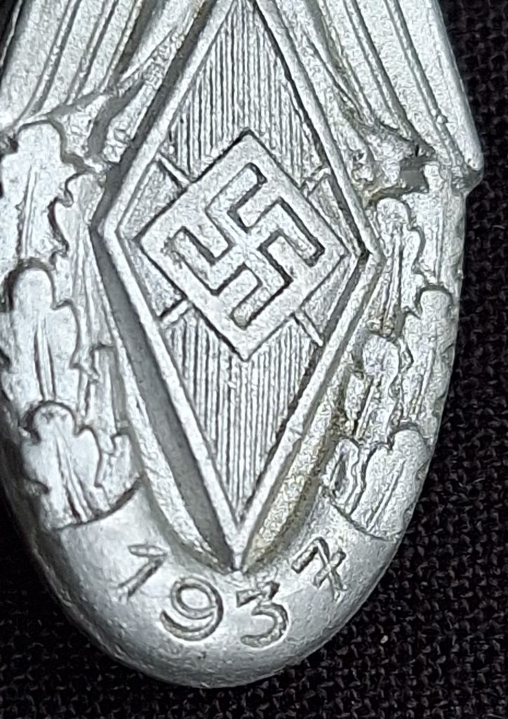 Hitler Jugend 1937 Sieger Nadel