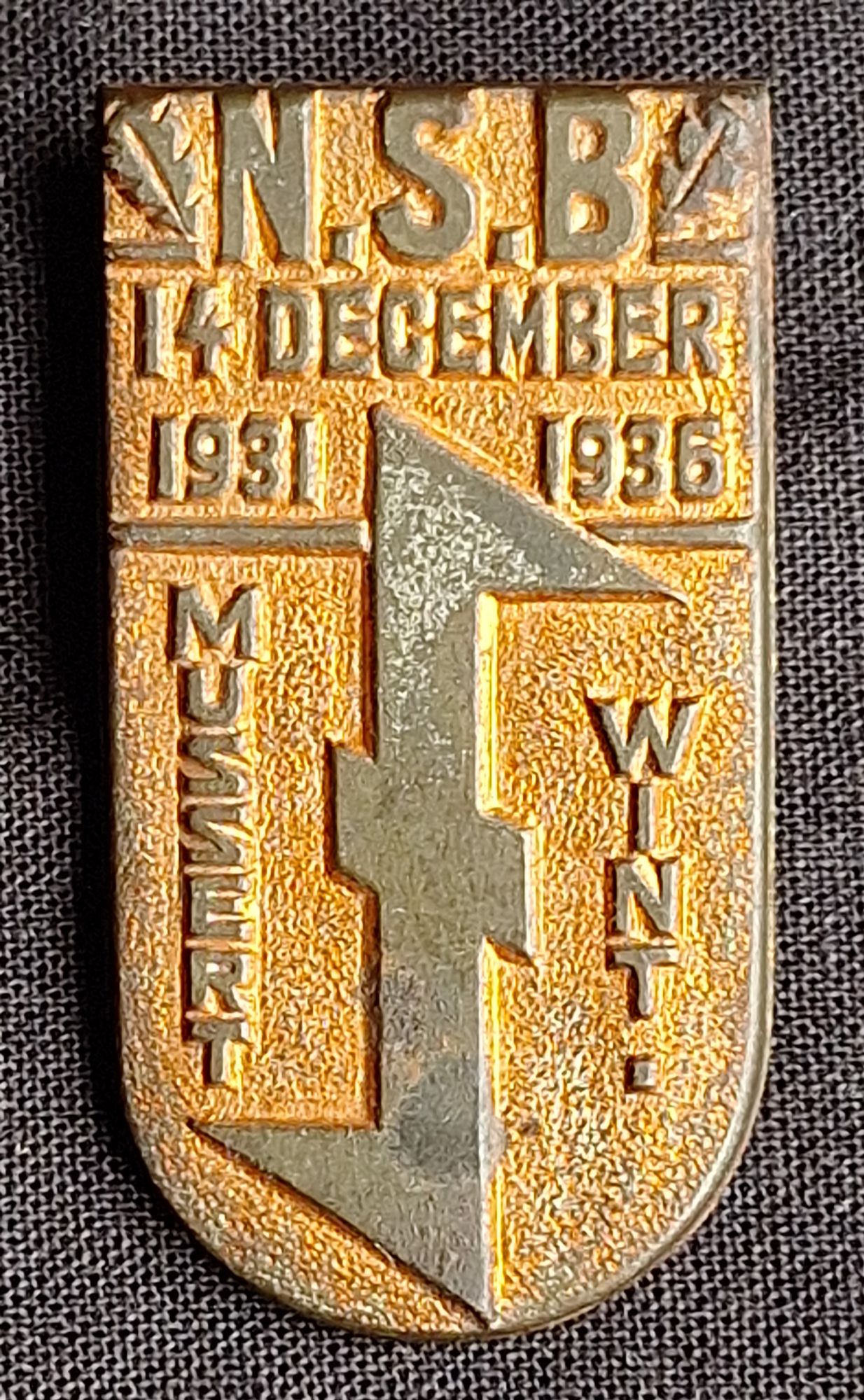 NSB 5 Year Existence Mussert Wint Tinnie