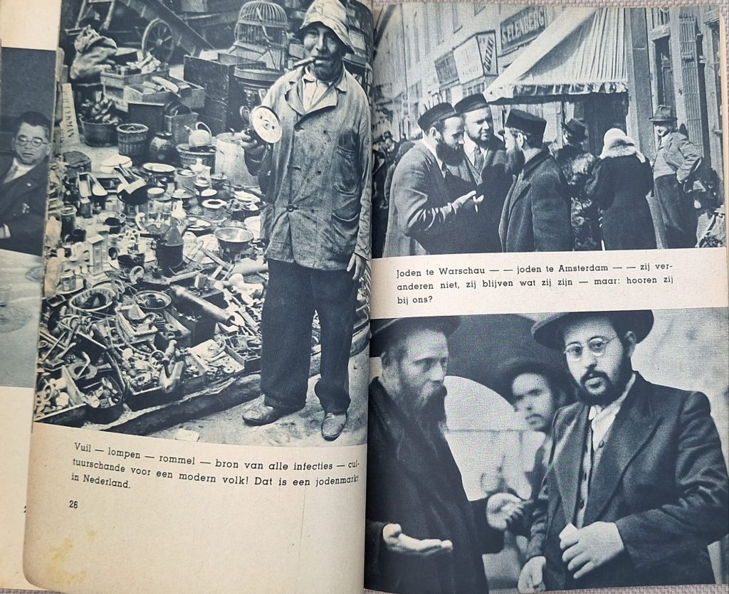 WW2 Brochure The Jews in the Netherlands