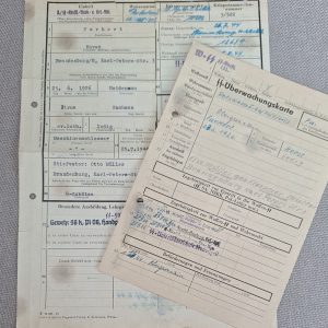 SS Überwachungskarte and Schulungsformen