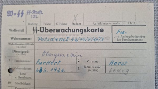 SS Überwachungskarte and Schulungsformen - Image 4