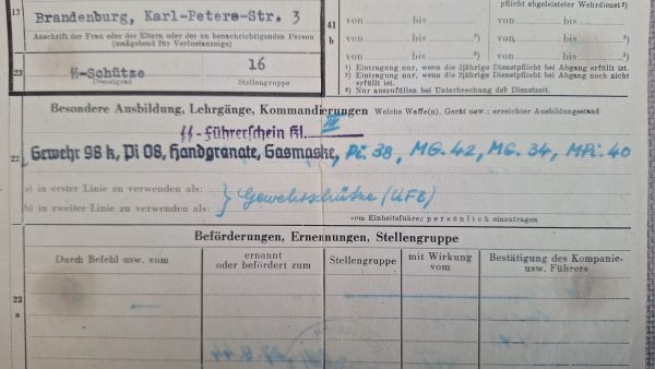 SS Überwachungskarte and Schulungsformen - Image 9