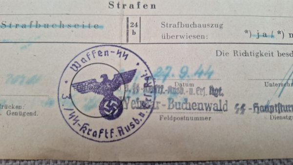 SS Überwachungskarte and Schulungsformen - Image 6
