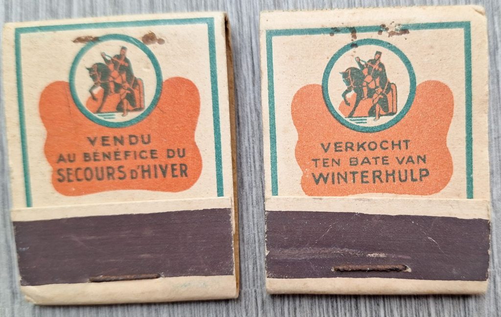 Set of 5 WHW Matchbooks - Winter Relief
