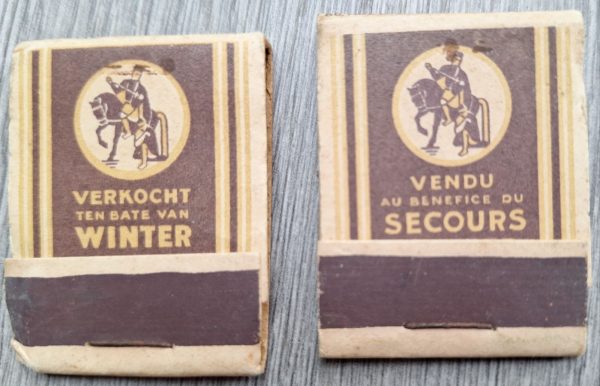 Set of 5 WHW Matchbooks - Winter Relief - Image 3