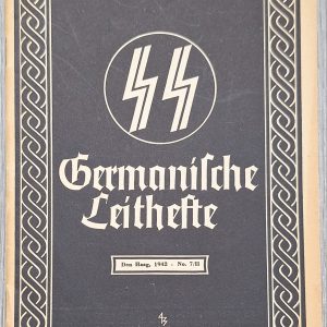 Germanische Leithefte 1942 7/11 Dutch SS