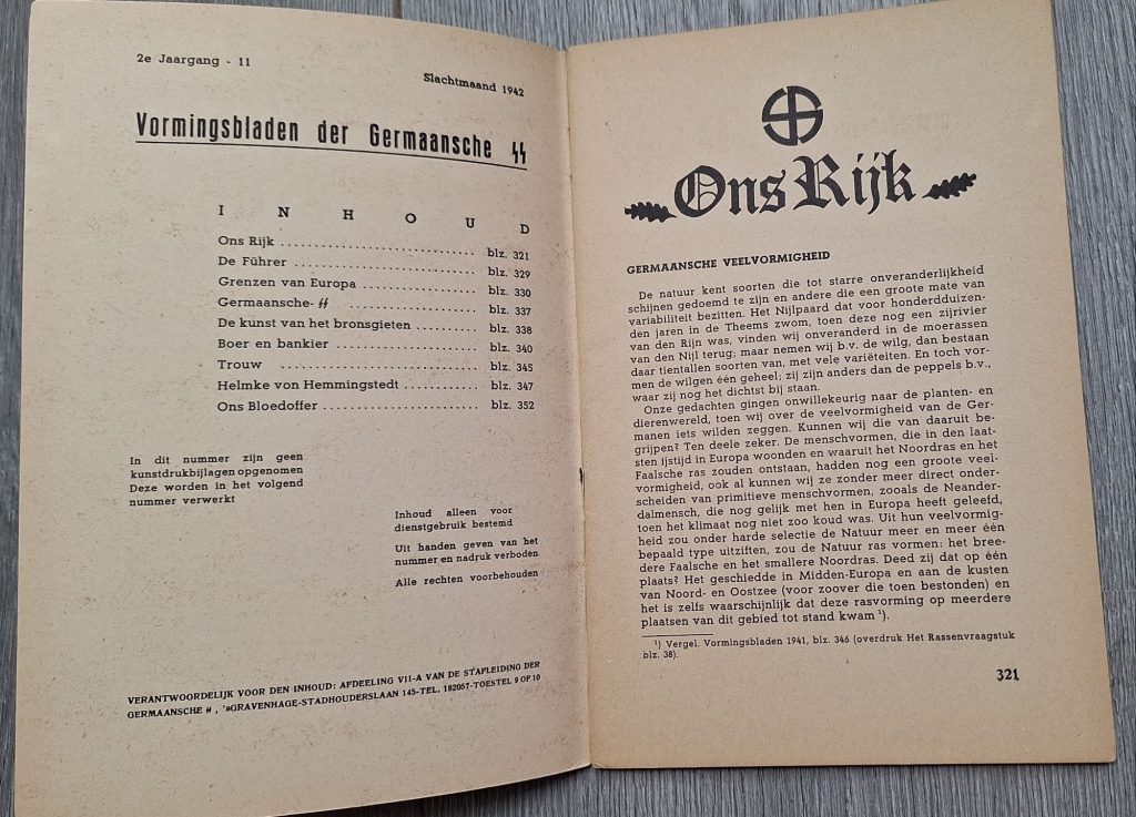 SS Leithefte 1942 2-11 Very Good Conditin