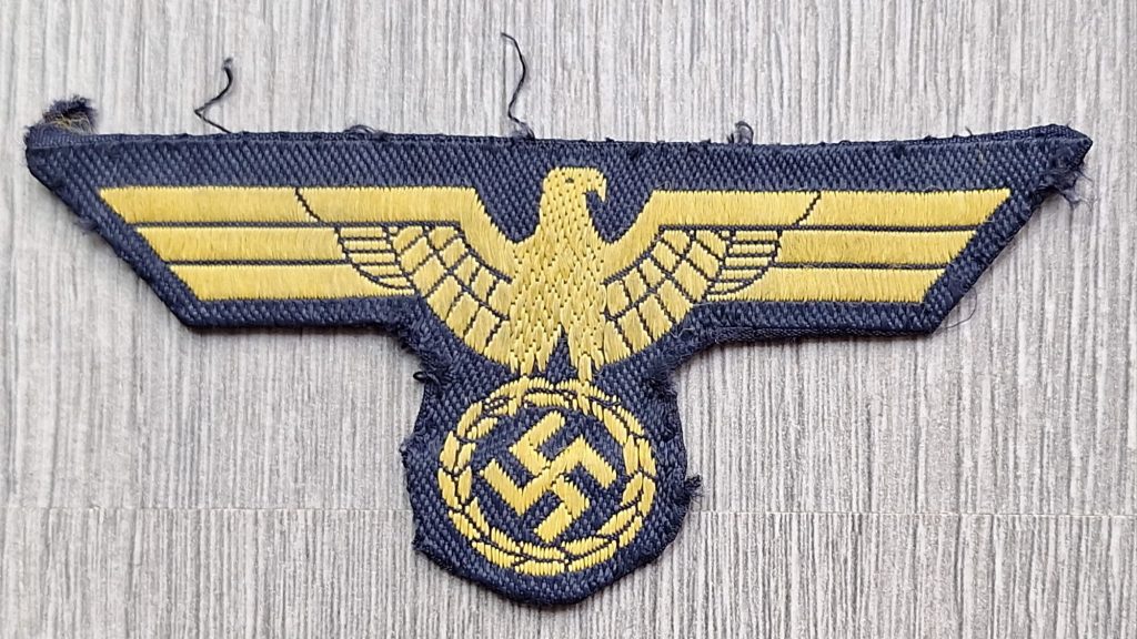 Kriegsmarine Breast Eagle Bevo Style