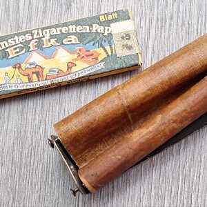 Wehrmacht Cigaret Rolling Device and a Package of Leaflets