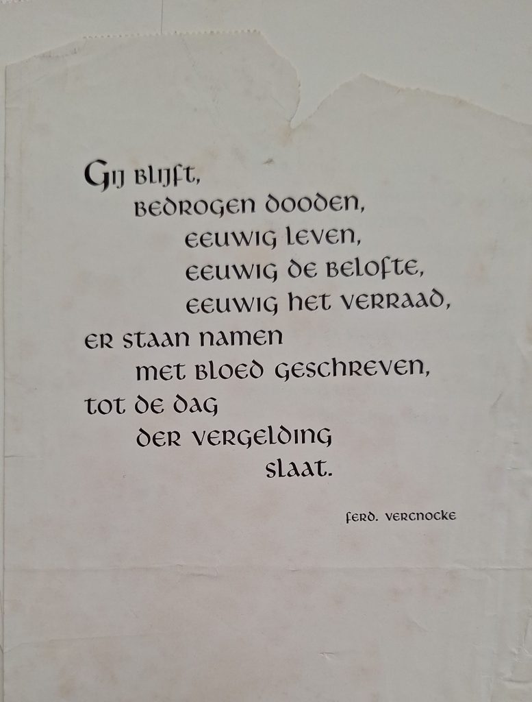 Folder with several leaflets off NSB motto's en poetry