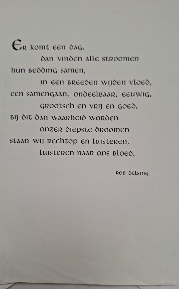 Folder with several leaflets off NSB motto's en poetry - Image 5