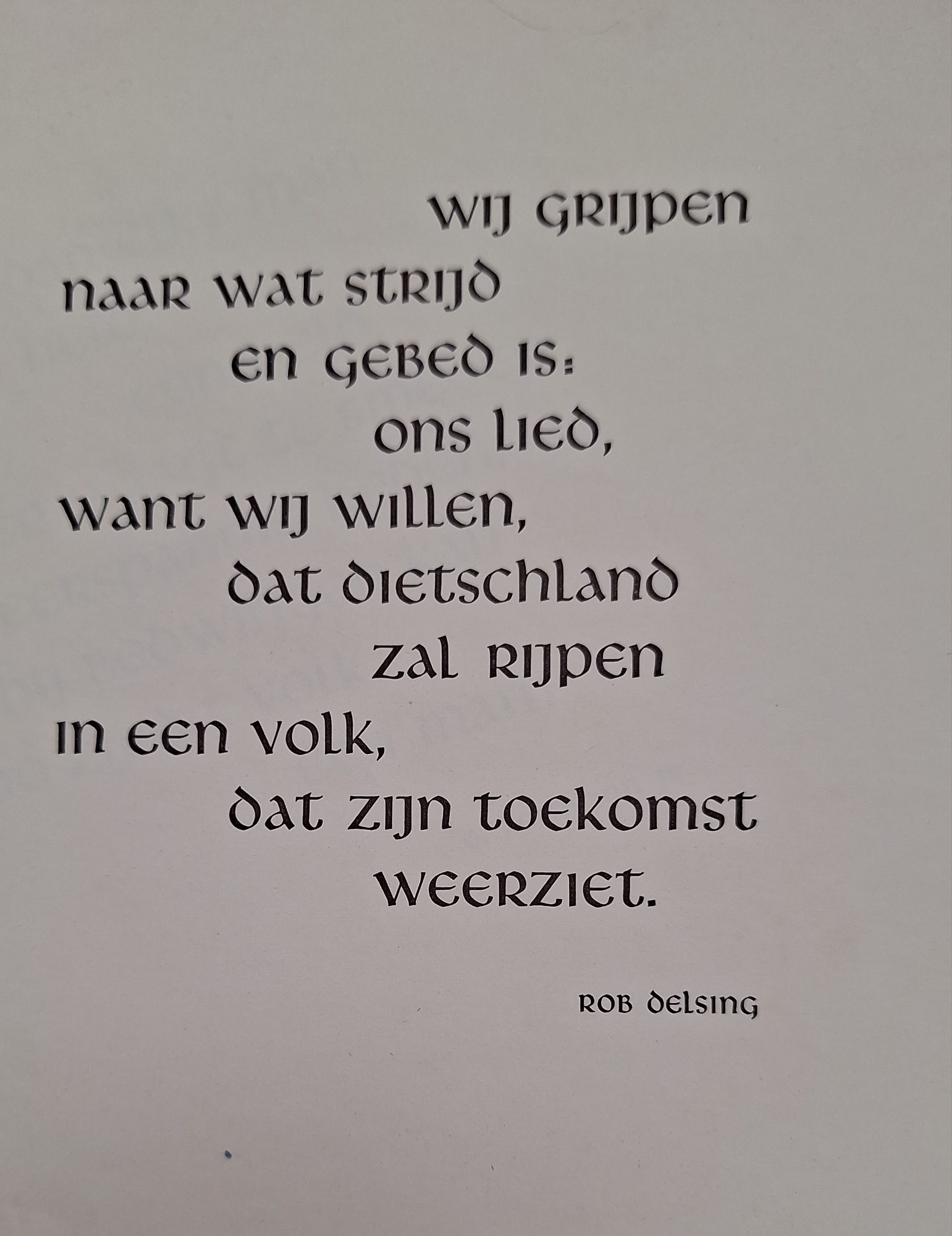 Folder with several leaflets off NSB motto's en poetry - Image 7