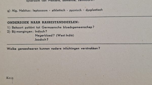 Algemeine SS Health Conditon Cart -Breed and Heritage Health Care Service - Image 3