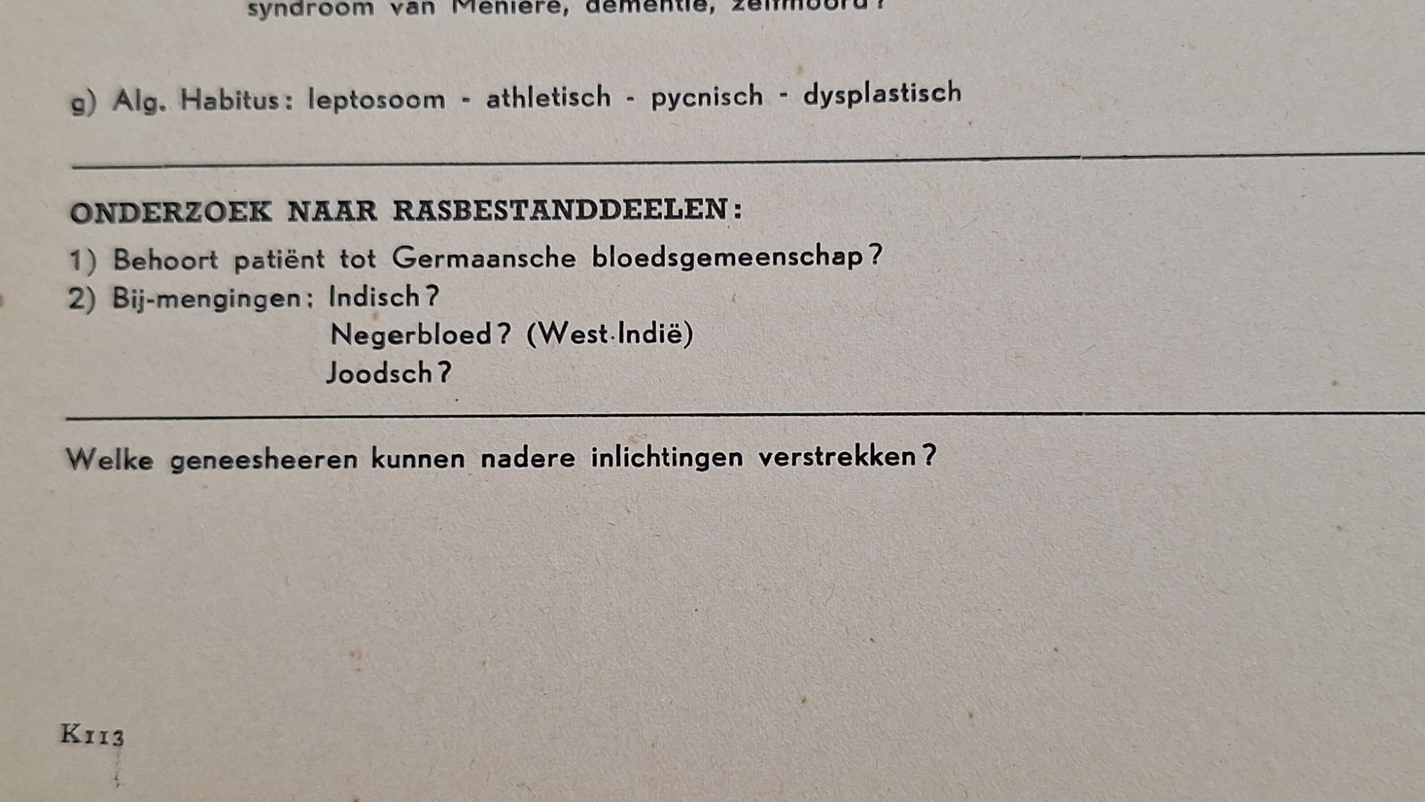 Algemeine SS Health Conditon Cart -Breed and Heritage Health Care Service - Image 3