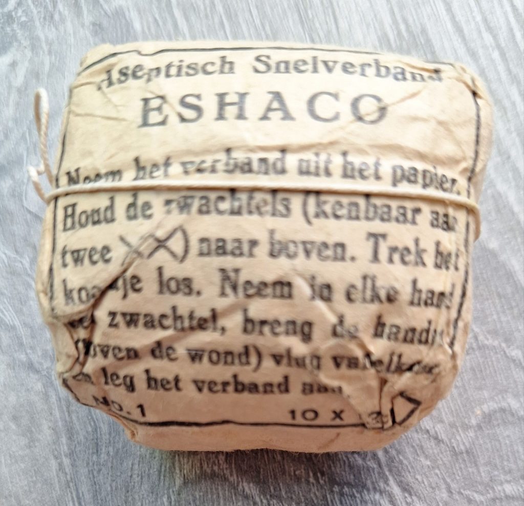 Pre War Dutch ESHACO Emergency Bandage