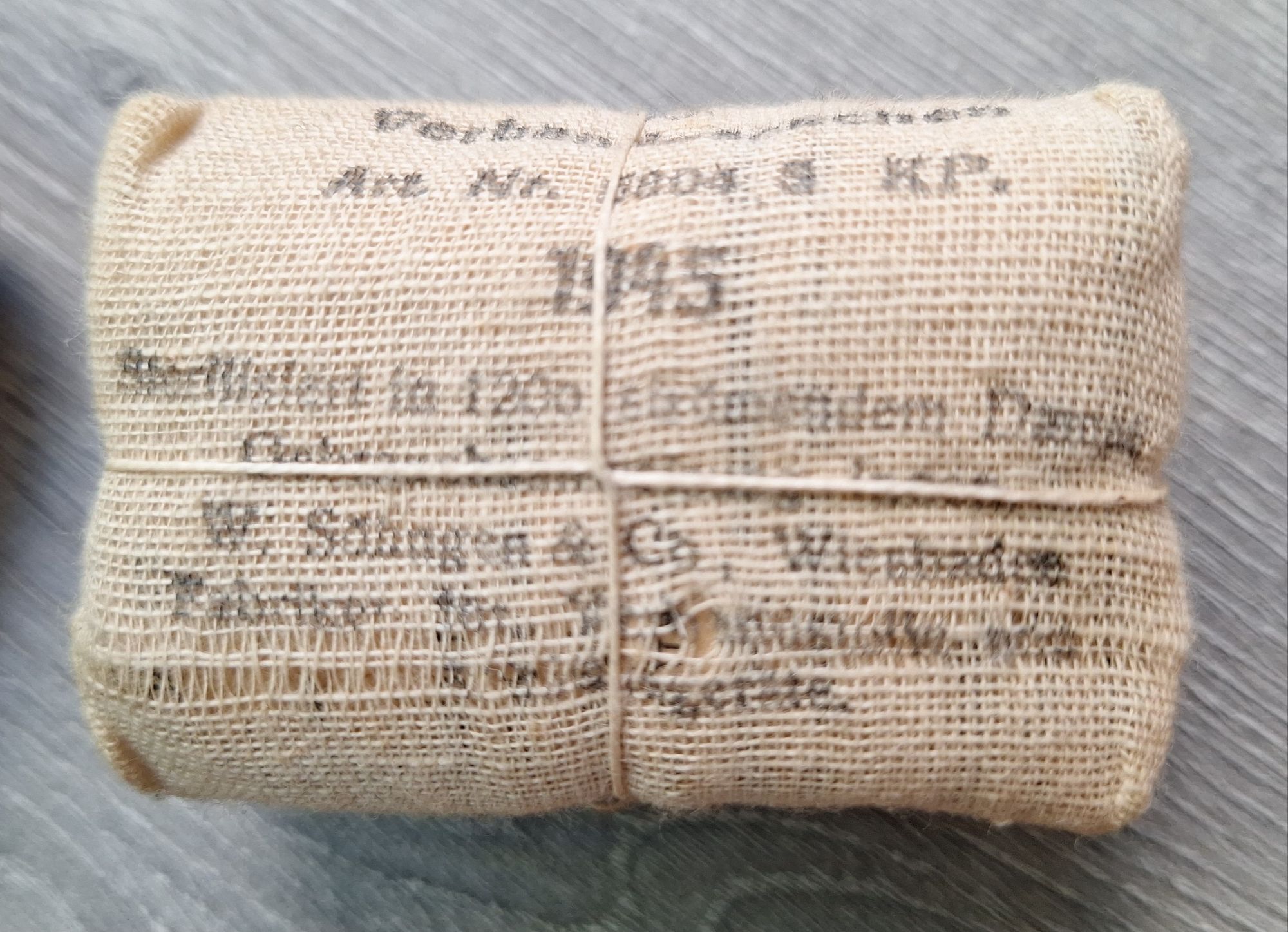 WW2 - 3 German Field Dressing Packages. - Image 4