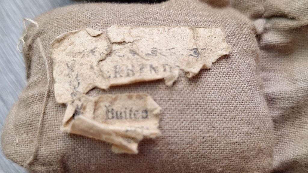 WW2 - 3 German Field Dressing Packages.