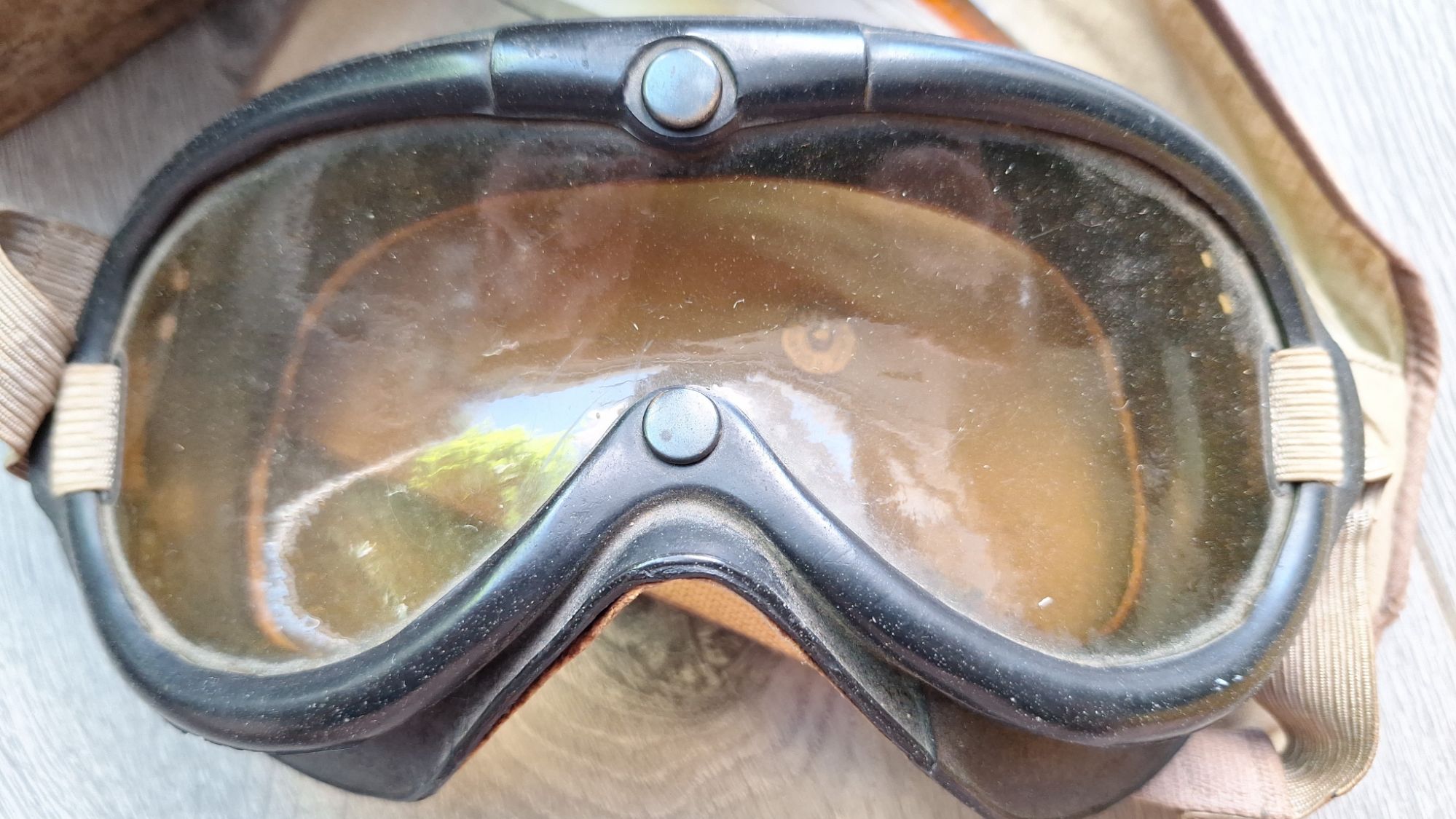 WW2 USAAF Goggle, Flying, Type B-8 - Image 3