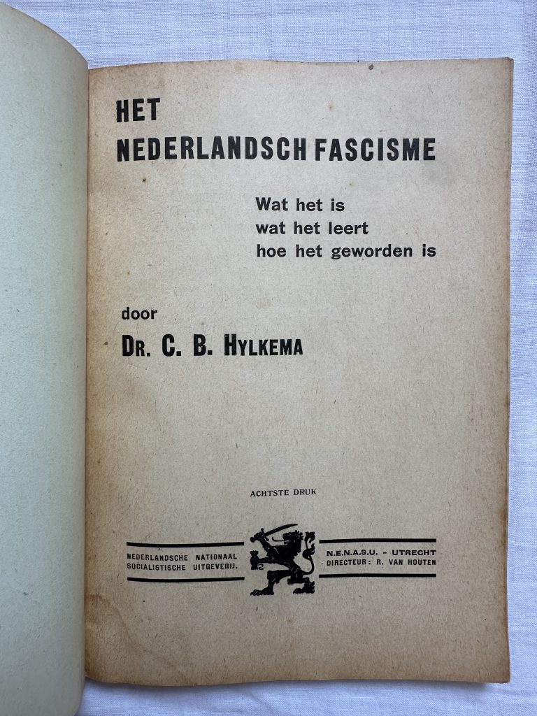 Het Nederlandsch Fascisme