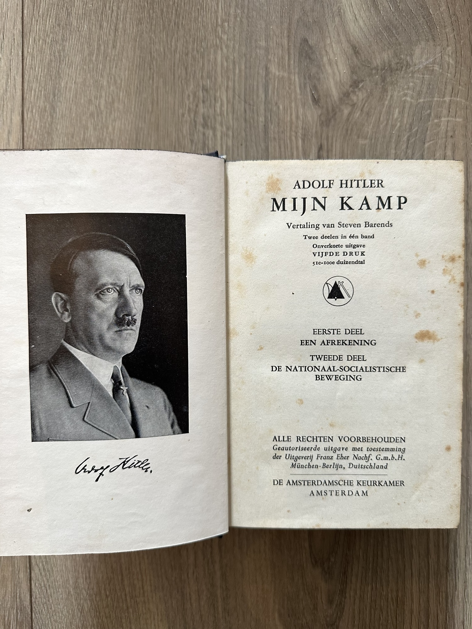 Mijn Kamp - Adolf Hitler - 5th Edition! - Image 3