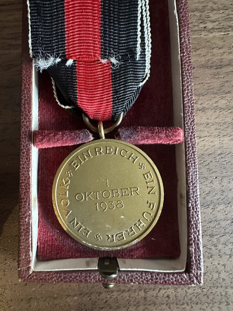 German Sudetenland Medal