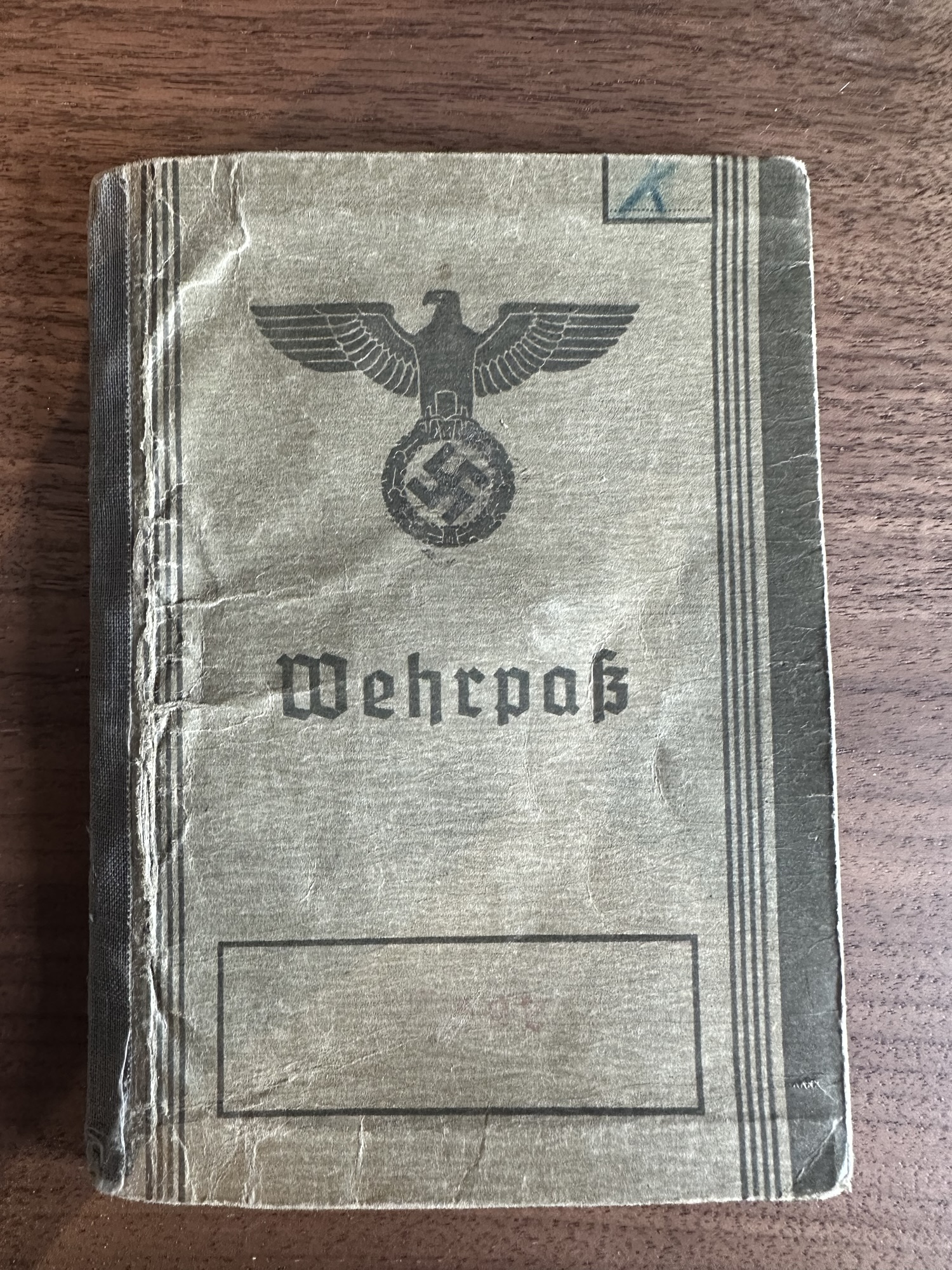 Original WW2 German Wehrpas - Herbert Kramer - Image 1