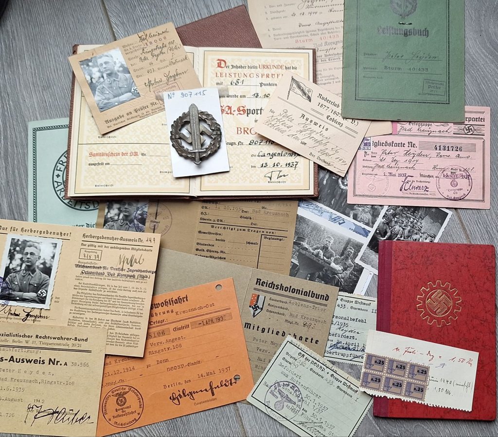 Large Lot of SA Documents and Sportsabzeichen- One Person