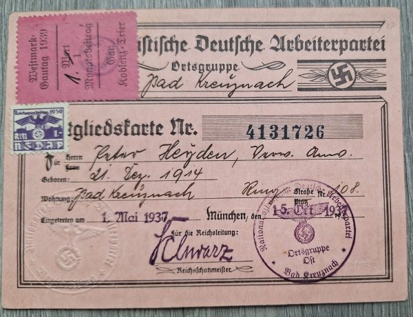 Large Lot of SA Documents and Sportsabzeichen- One Person - Image 4