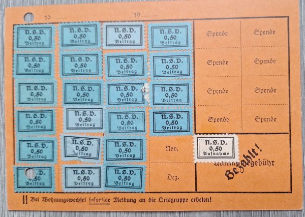Large Lot of SA Documents and Sportsabzeichen- One Person - Image 14