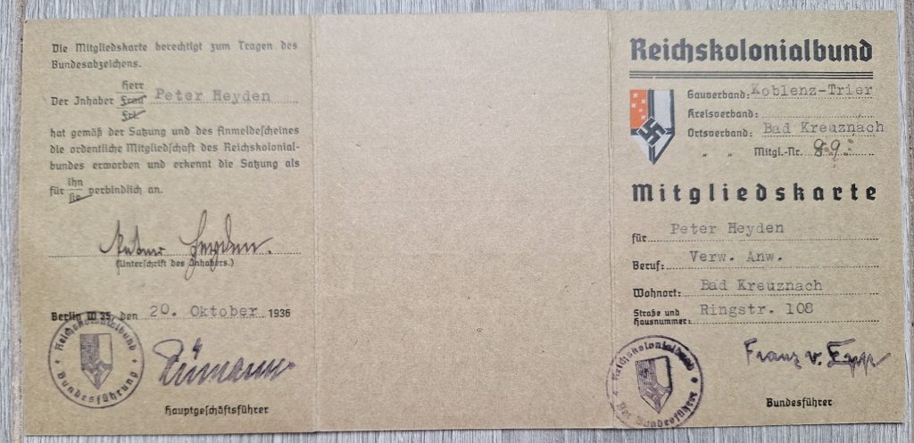 Large Lot of SA Documents and Sportsabzeichen- One Person