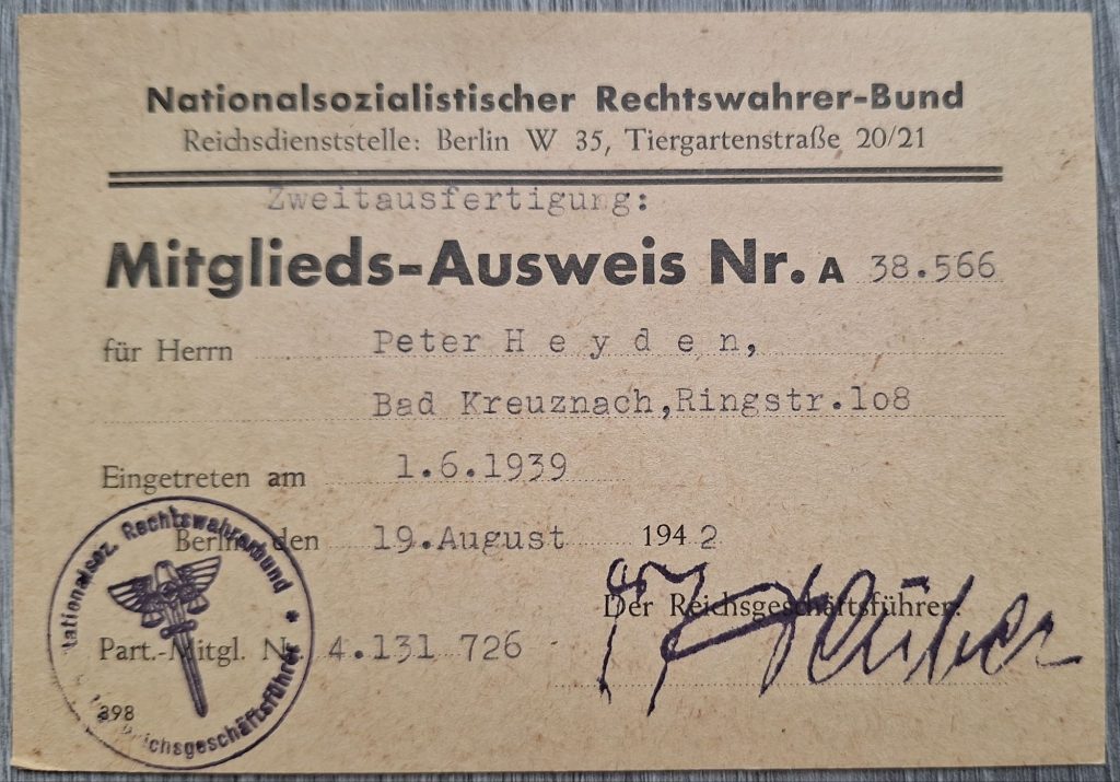 Large Lot of SA Documents and Sportsabzeichen- One Person