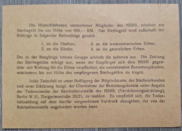 Large Lot of SA Documents and Sportsabzeichen- One Person - Image 19