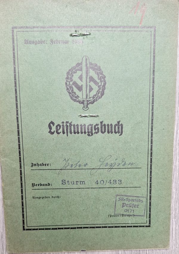 Large Lot of SA Documents and Sportsabzeichen- One Person - Image 11