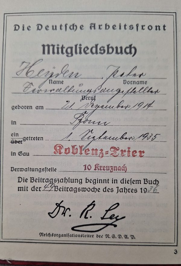 Large Lot of SA Documents and Sportsabzeichen- One Person - Image 31