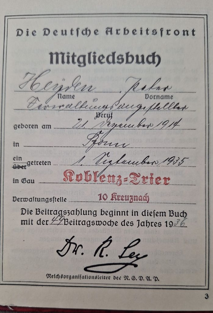 Large Lot of SA Documents and Sportsabzeichen- One Person
