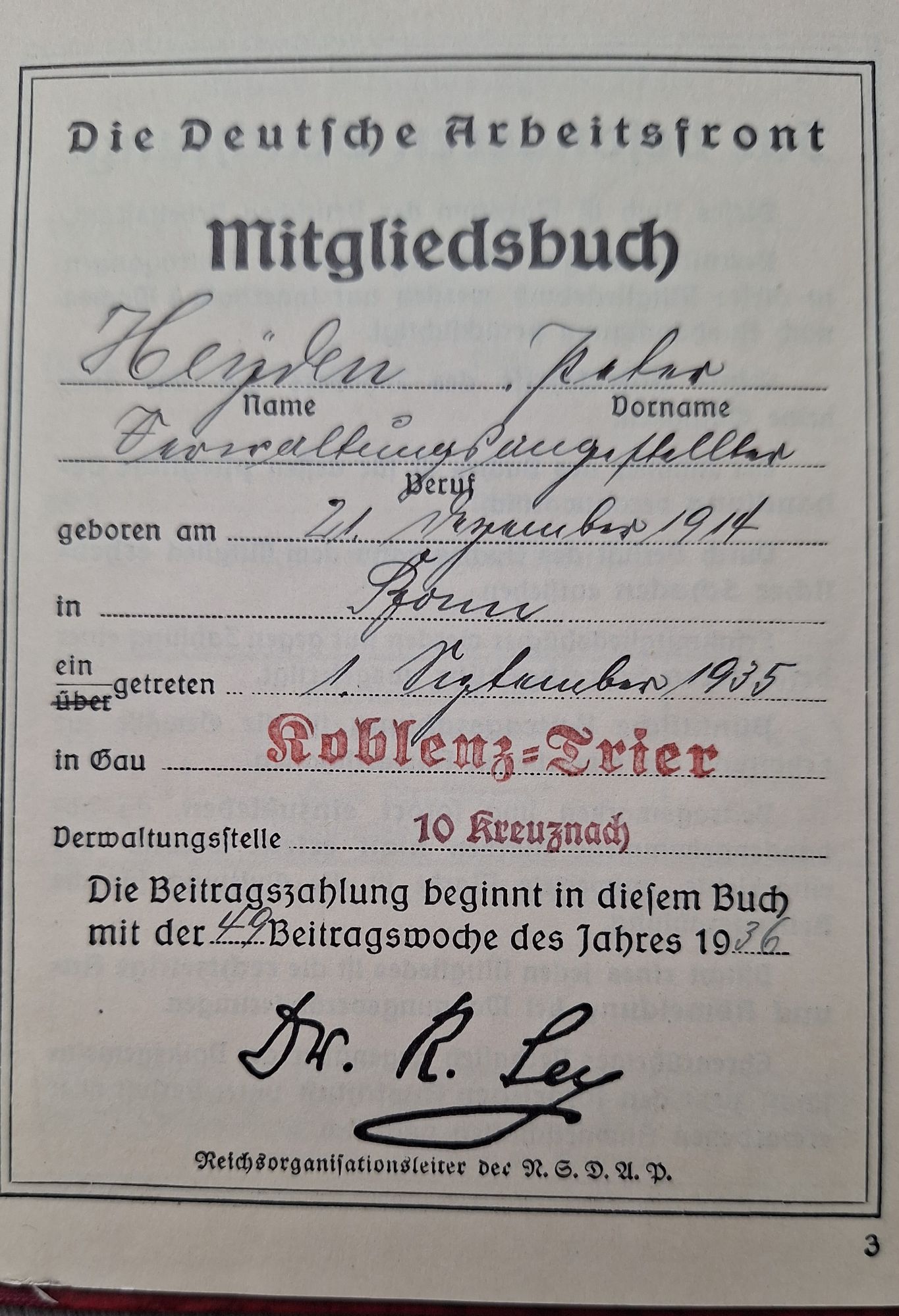Large Lot of SA Documents and Sportsabzeichen- One Person - Image 31